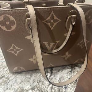 Louis Vuitton Brown Monogram Tote